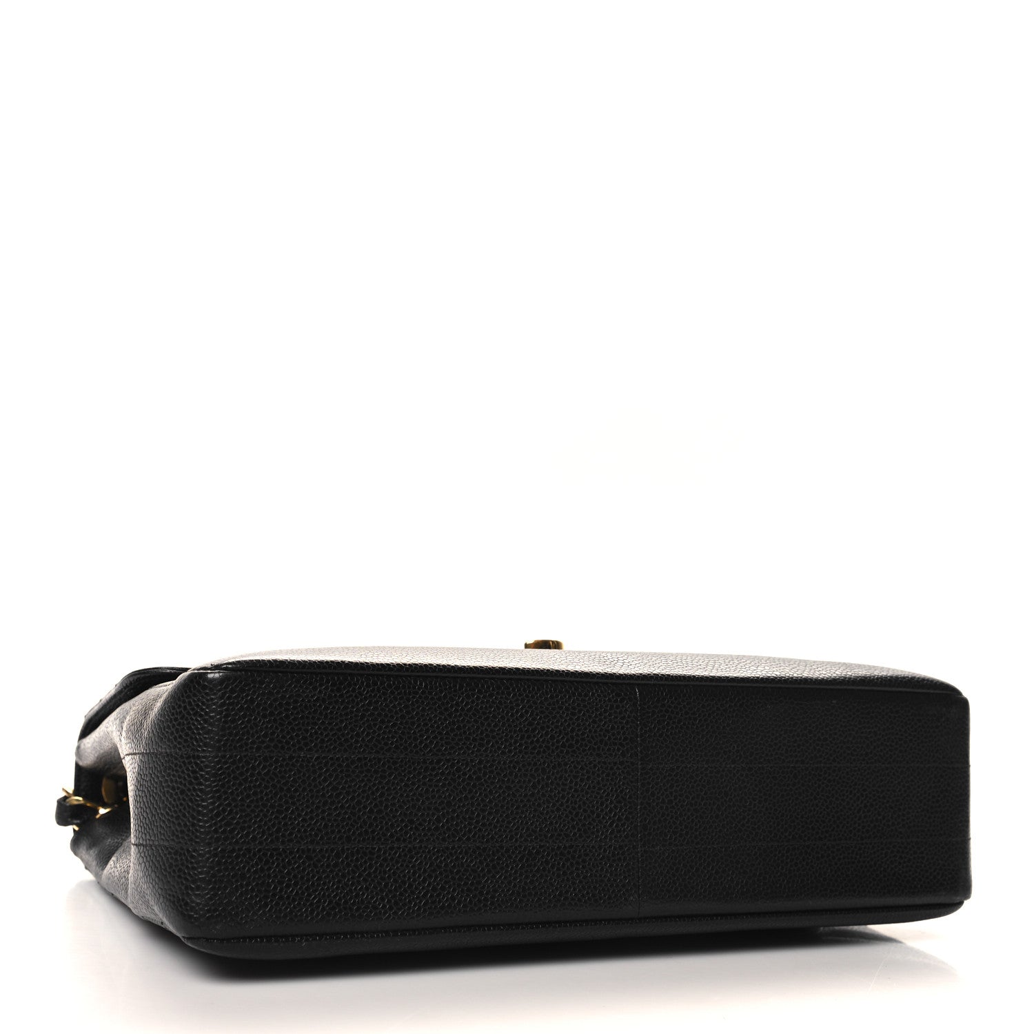 Chanel Caviar Horizontal Quilted Jumbo Single Flap Black 4 of 10