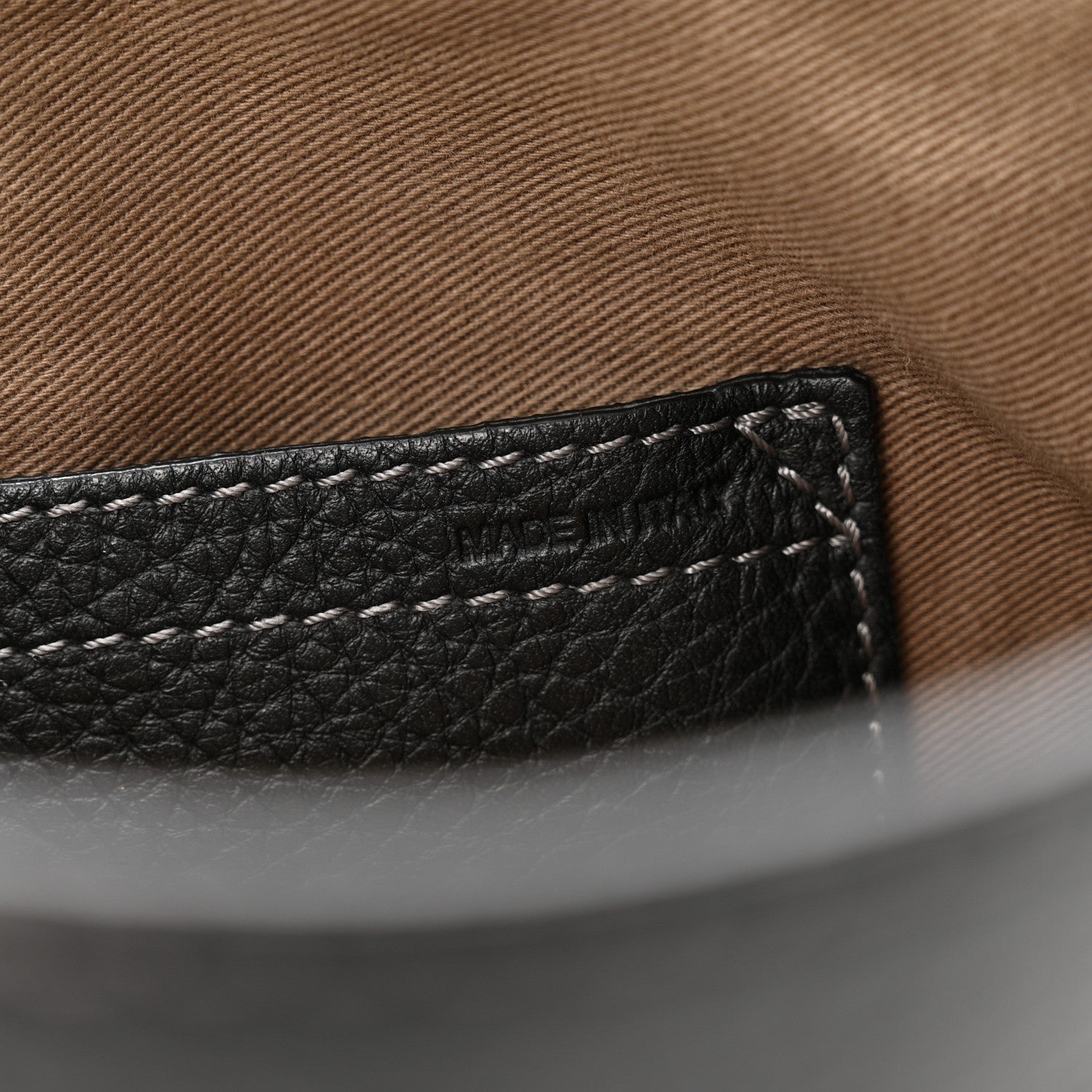 Chloe Grained Calfskin Medium Marcie Saddle Bag Black 7 of 19