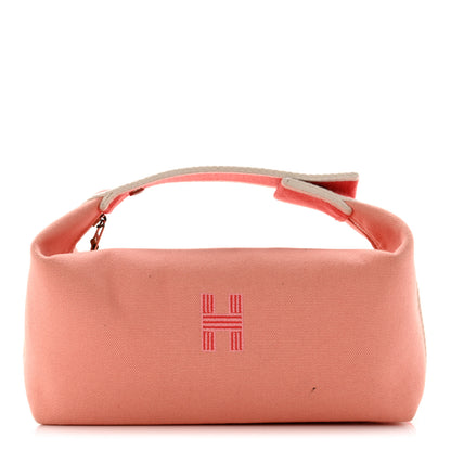 Hermes Canvas Small Bride-A-Brac Pouch Goyave 1 of 8