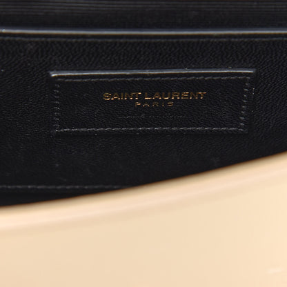 Saint Laurent Grain De Poudre Small Monogram Kate Satchel Nude Powder 6 of 9