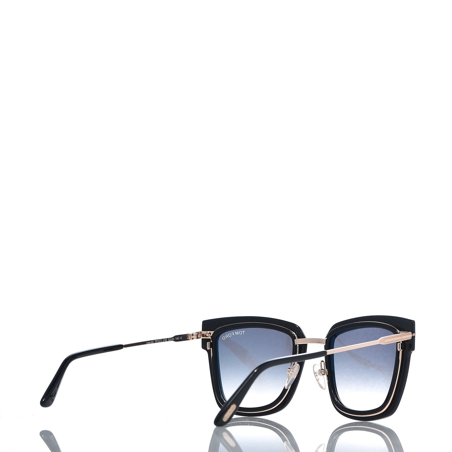 Tom Ford Lara Sunglasses TF573 Black 4 of 8