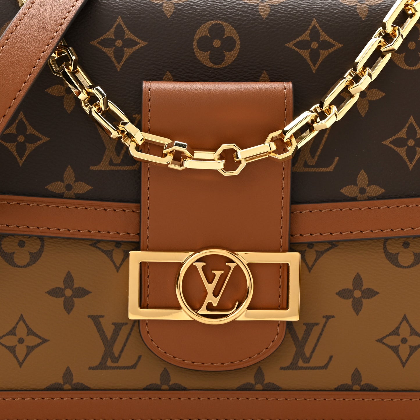 Reverse Monogram Dauphine MM