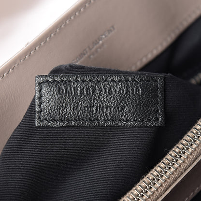 Saint Laurent Calfskin Y Quilted Monogram Medium Loulou Chain Satchel Light Natural 6 of 9