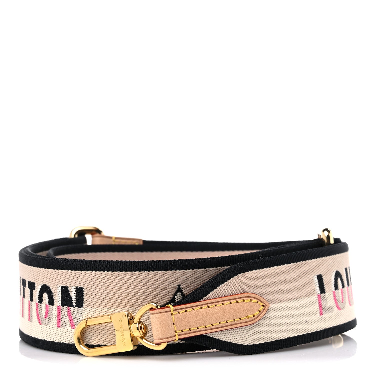 Louis Vuitton Jacquard Speedy Bandouliere 20 Shoulder Strap Black 1 of 4