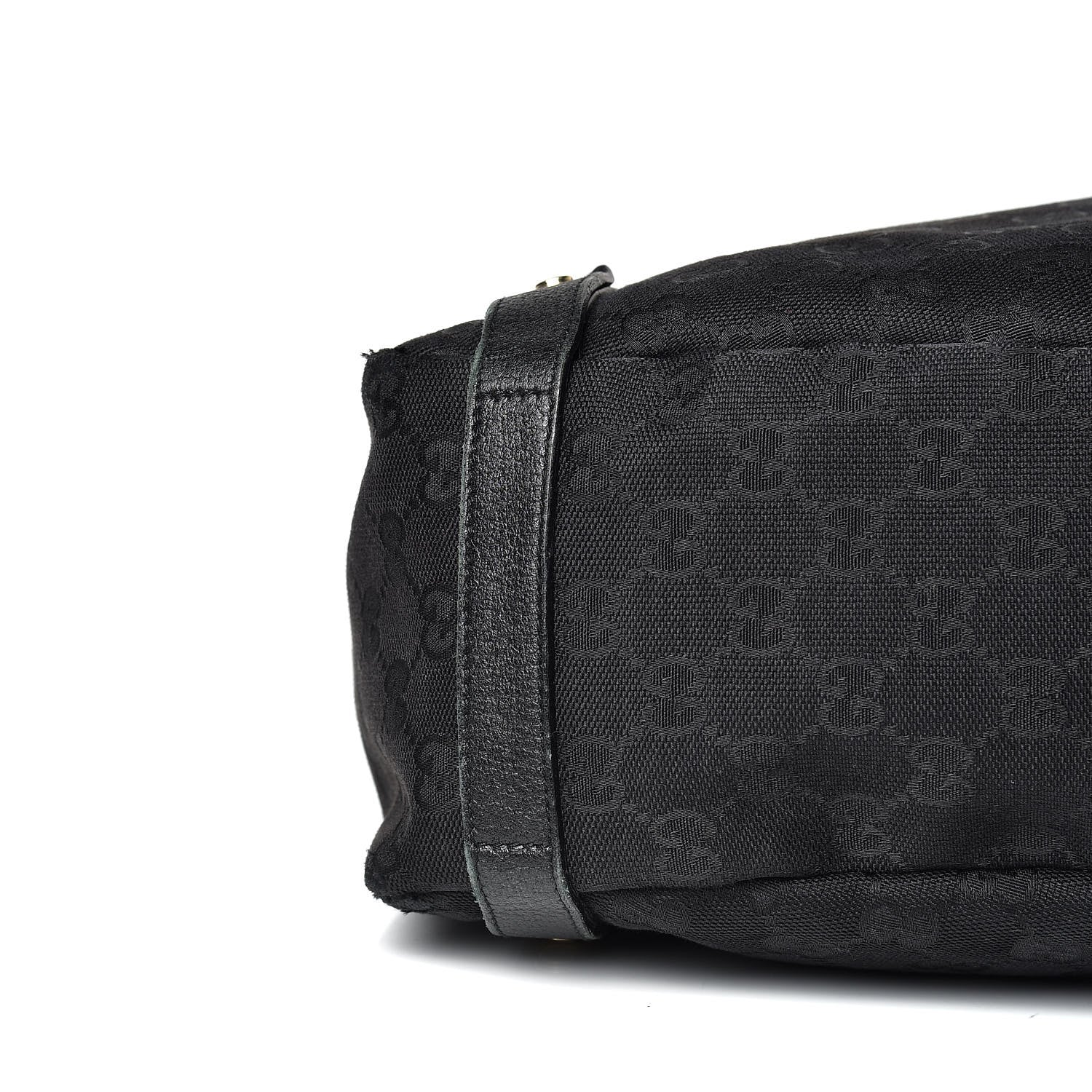 Gucci Monogram Medium Abbey Shoulder Bag Black 8 of 10