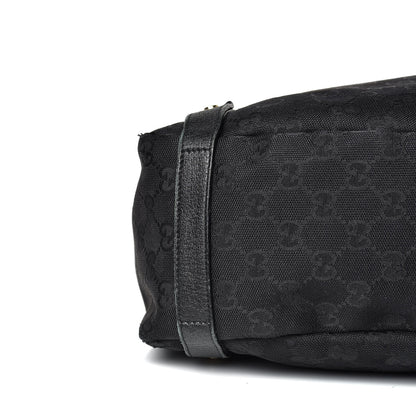 Gucci Monogram Medium Abbey Shoulder Bag Black 8 of 10