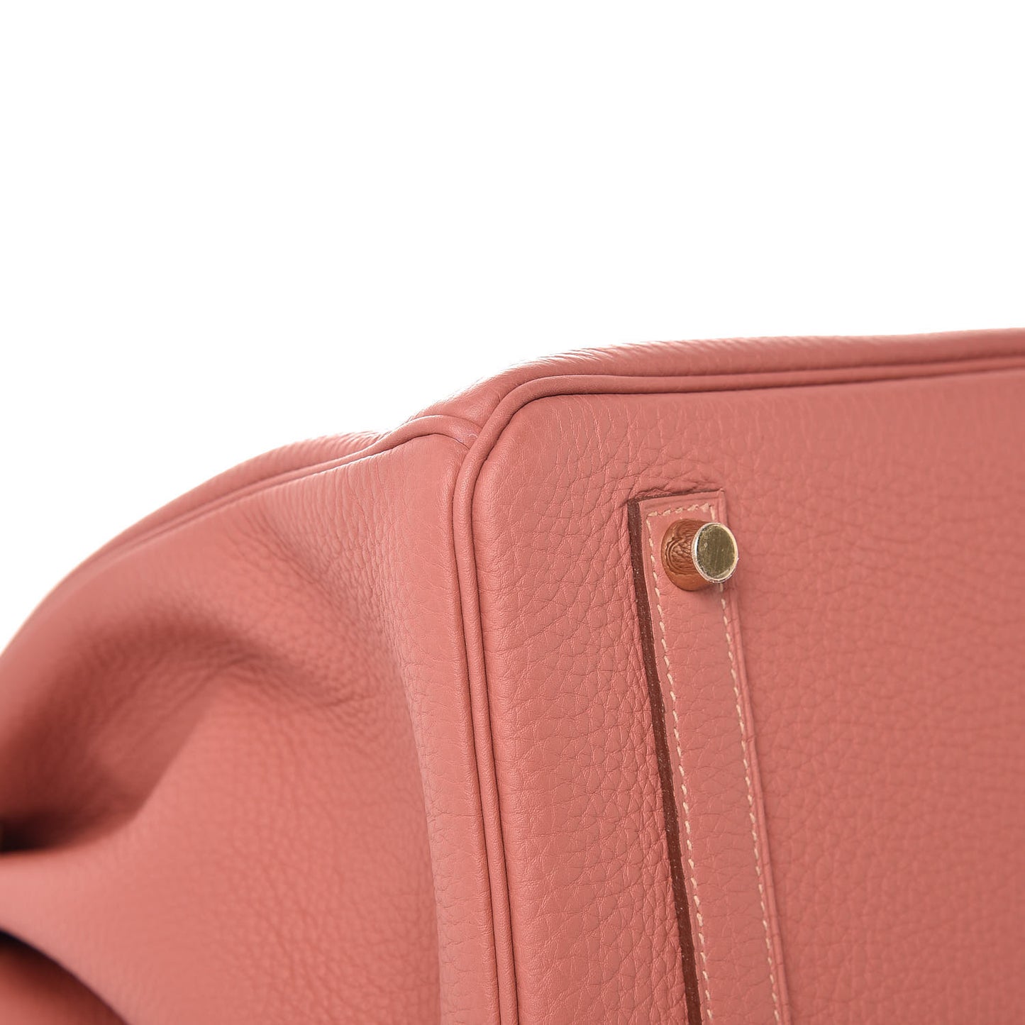 Togo Birkin 35 Rose Thé
