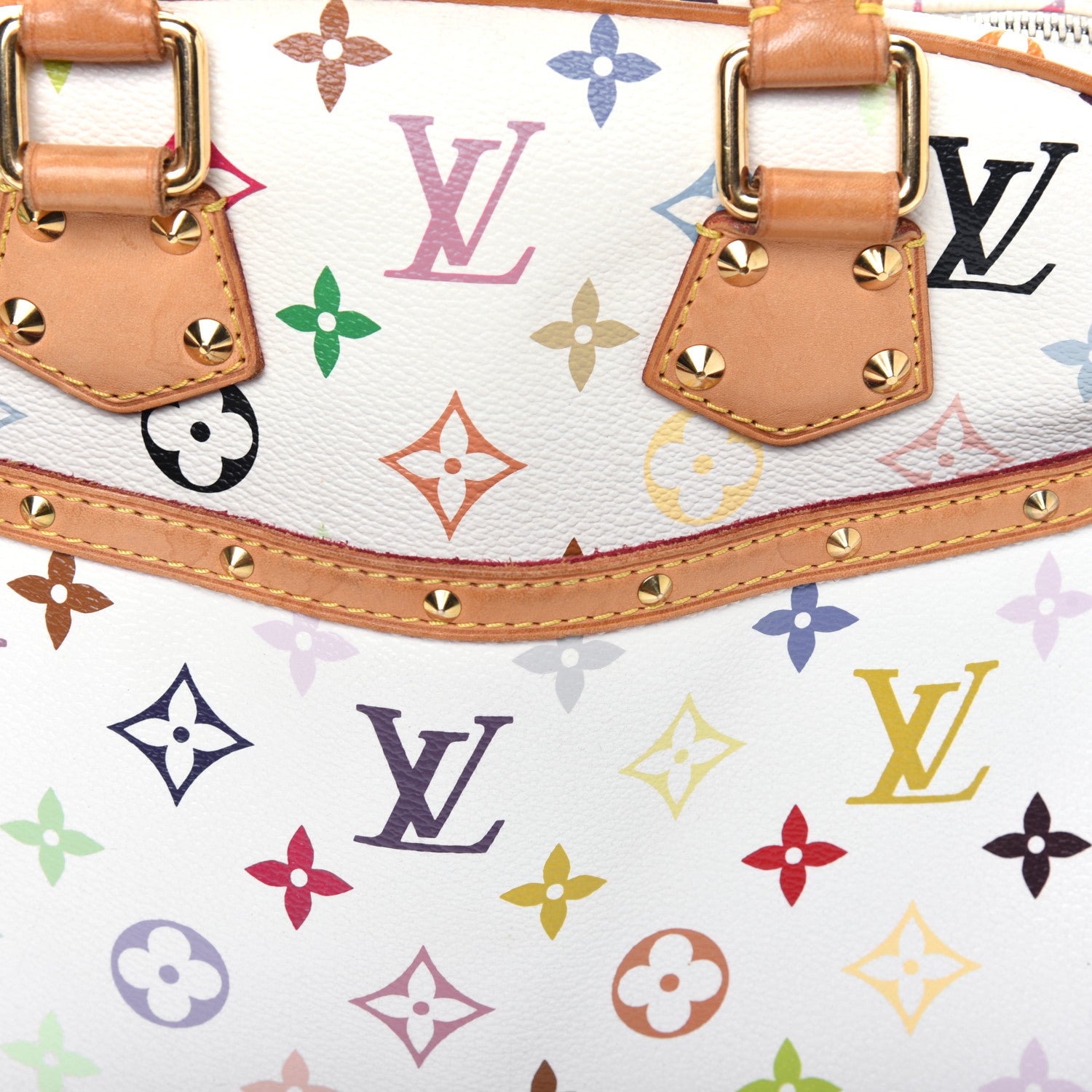 Louis Vuitton Monogram Multicolor Trouville White 11 of 26