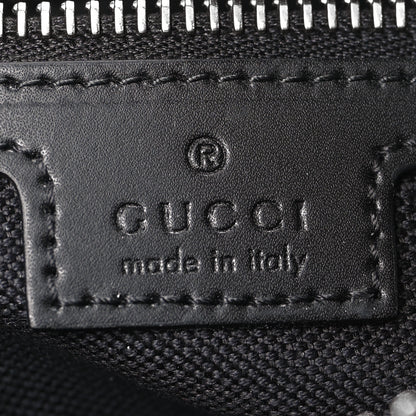 Gucci Soft GG Supreme Monogram Web Belt Bag Black Grey 6 of 12