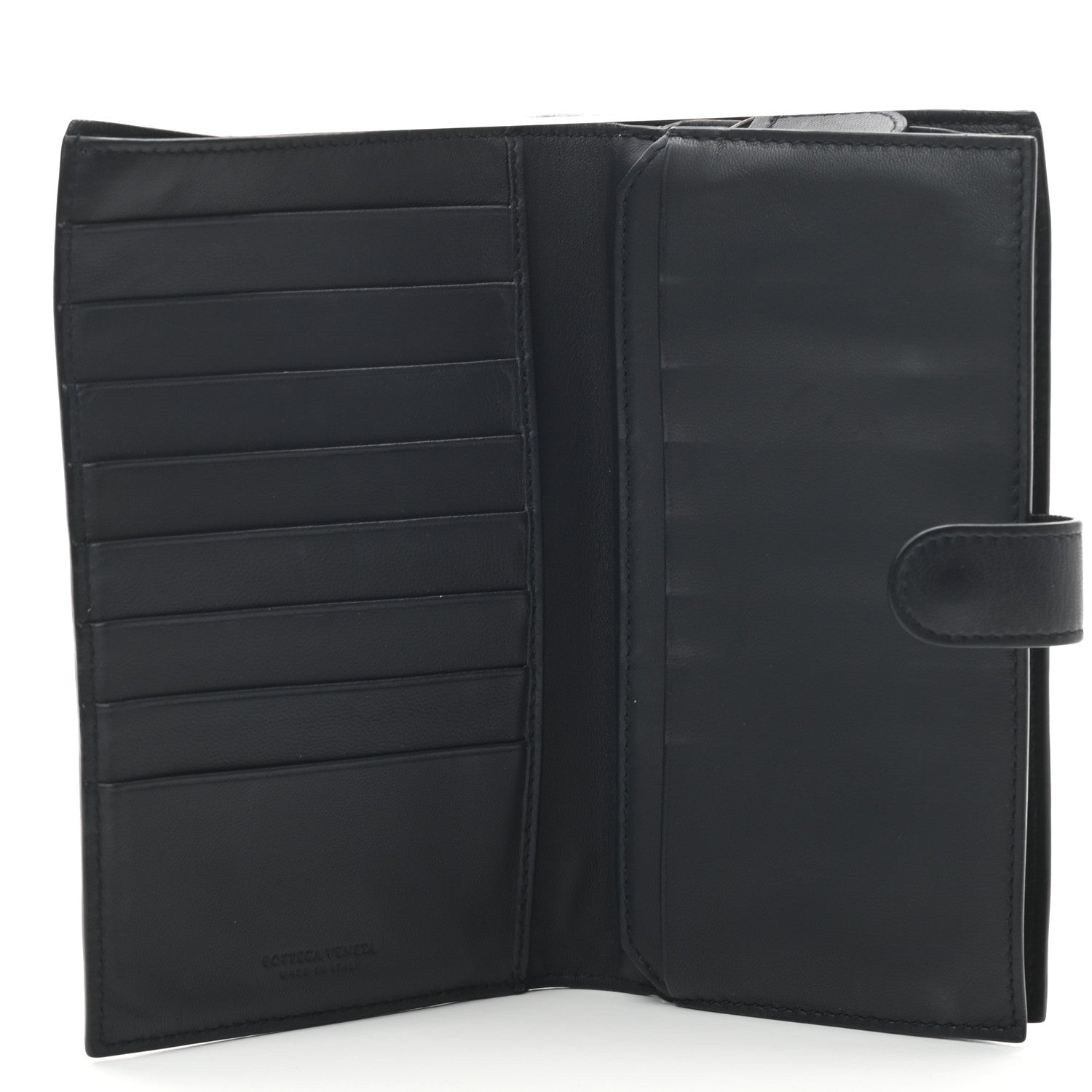 Bottega Veneta Nappa Intrecciato Continental Wallet Black 5 of 6