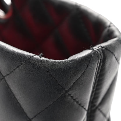 Chanel Calfskin Quilted Large Cambon Tote Black 13 of 14