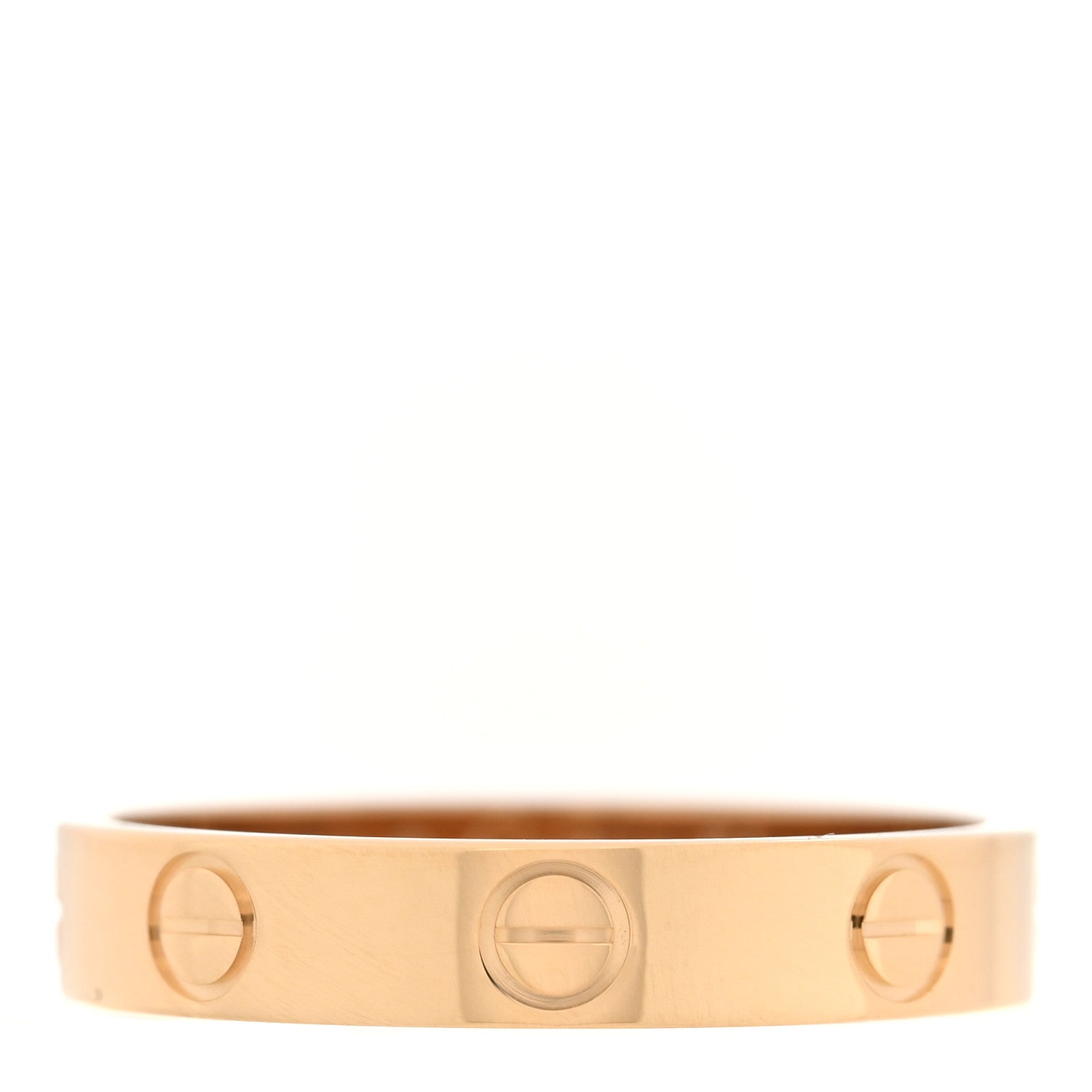 Cartier 18K Yellow Gold 3.5mm LOVE Wedding Band Ring 54/6.75 1 of 4