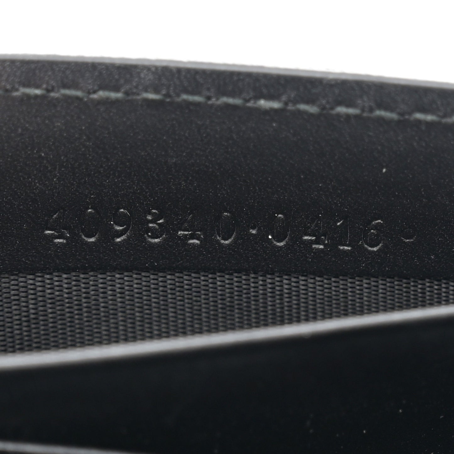 Guccissima Icon Chain Wallet Black