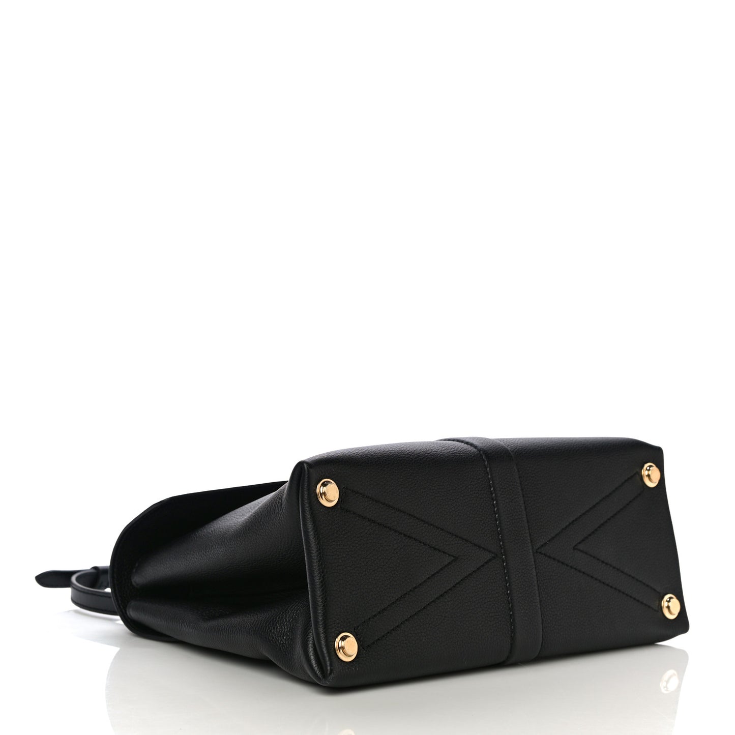 Grained Smooth Calfskin Rose Des Vents MM Black