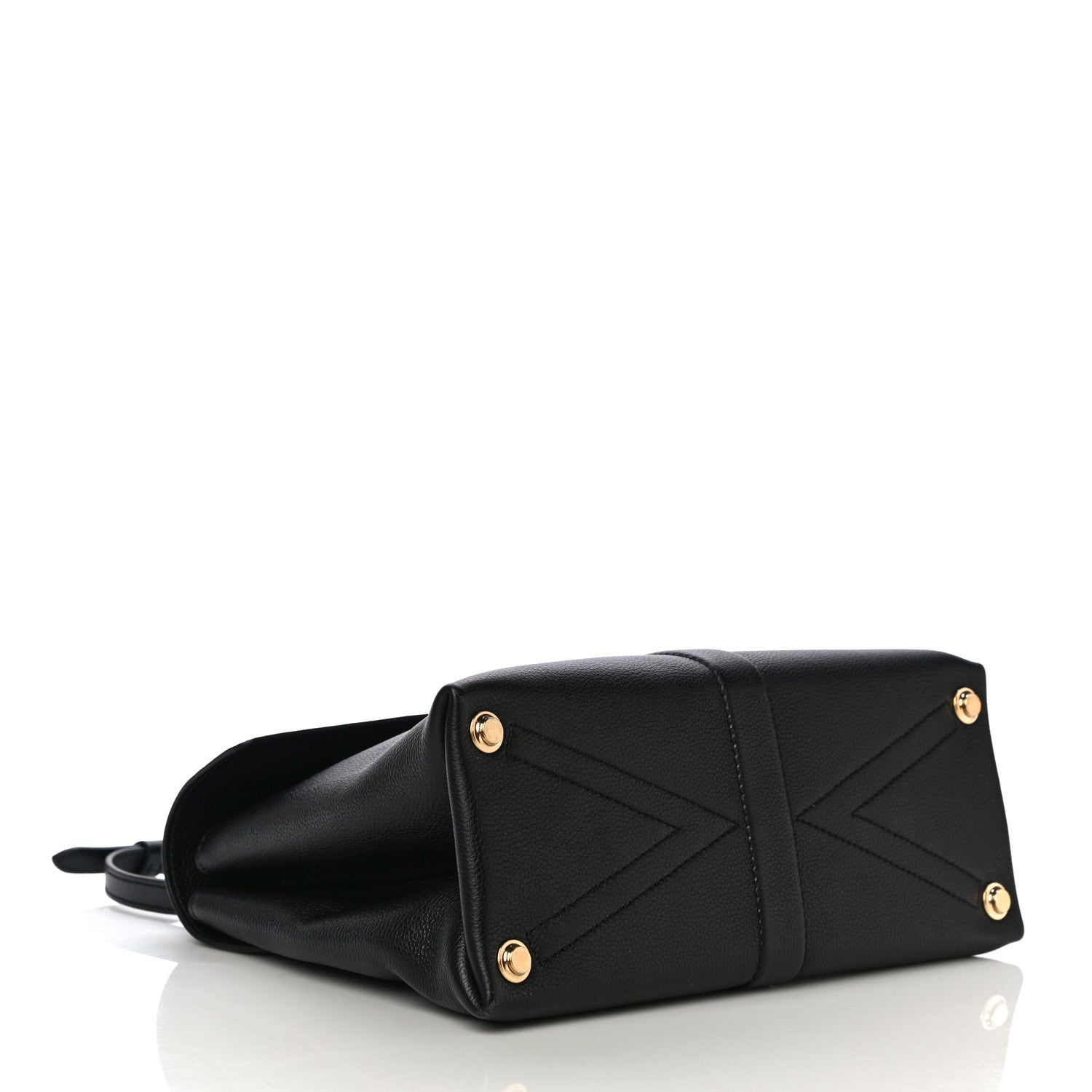 Louis Vuitton Grained Smooth Calfskin Rose Des Vents MM Black 4 of 11