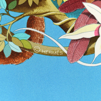 Hermes Silk Au Coeur de la Vie Scarf 90 3 of 4