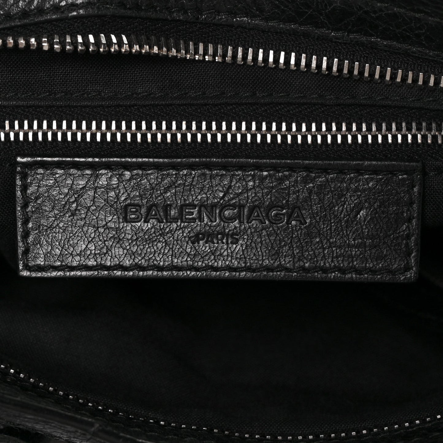 Agneau Giant 12 Silver Hardware Mini City Black