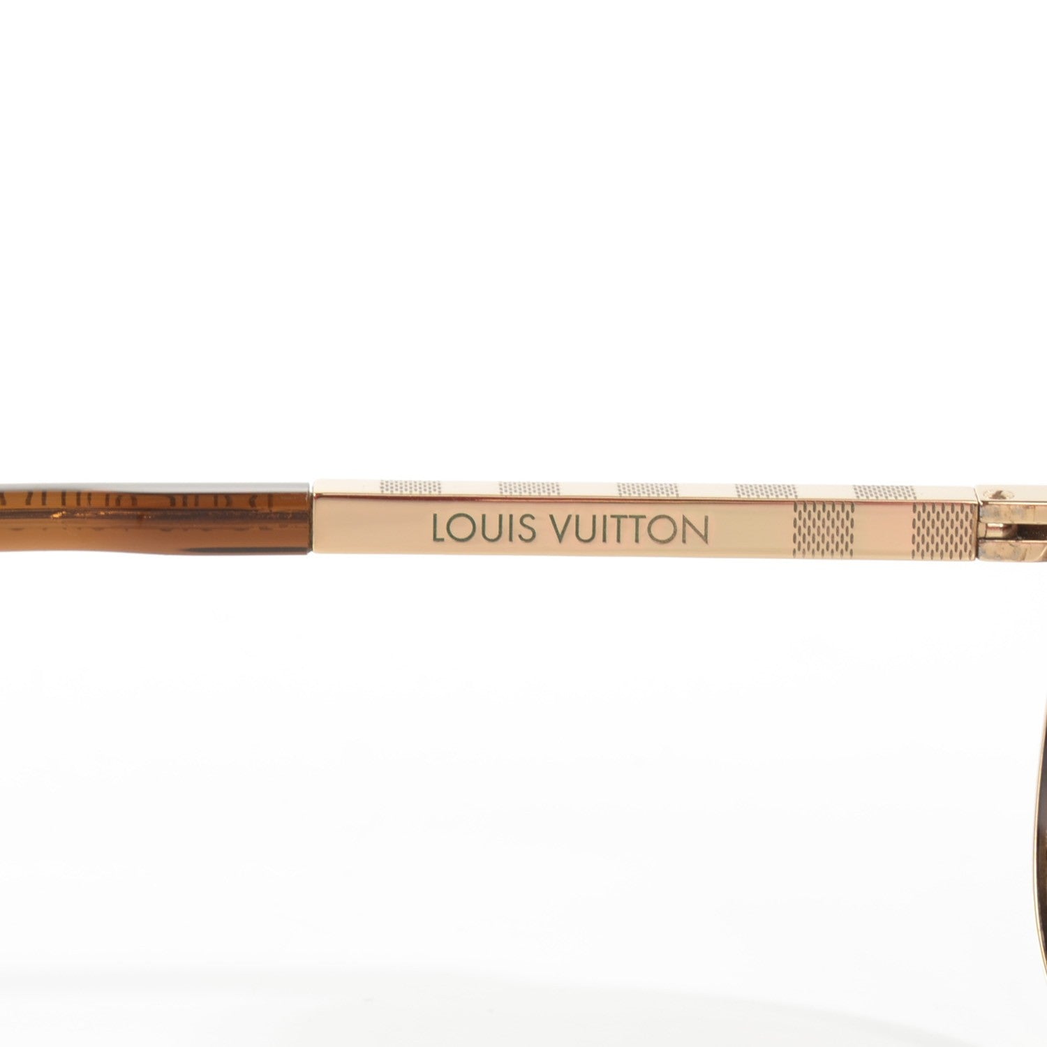 Louis Vuitton Attitude Pilote Sunglasses Z0339U Gold 3 of 5