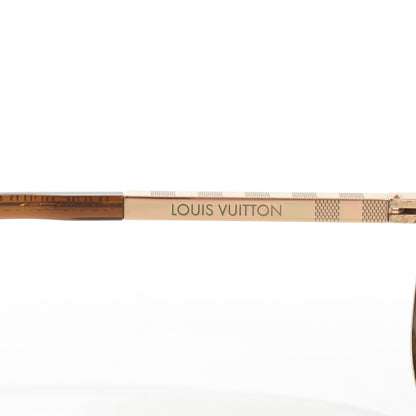 Louis Vuitton Attitude Pilote Sunglasses Z0339U Gold 3 of 5