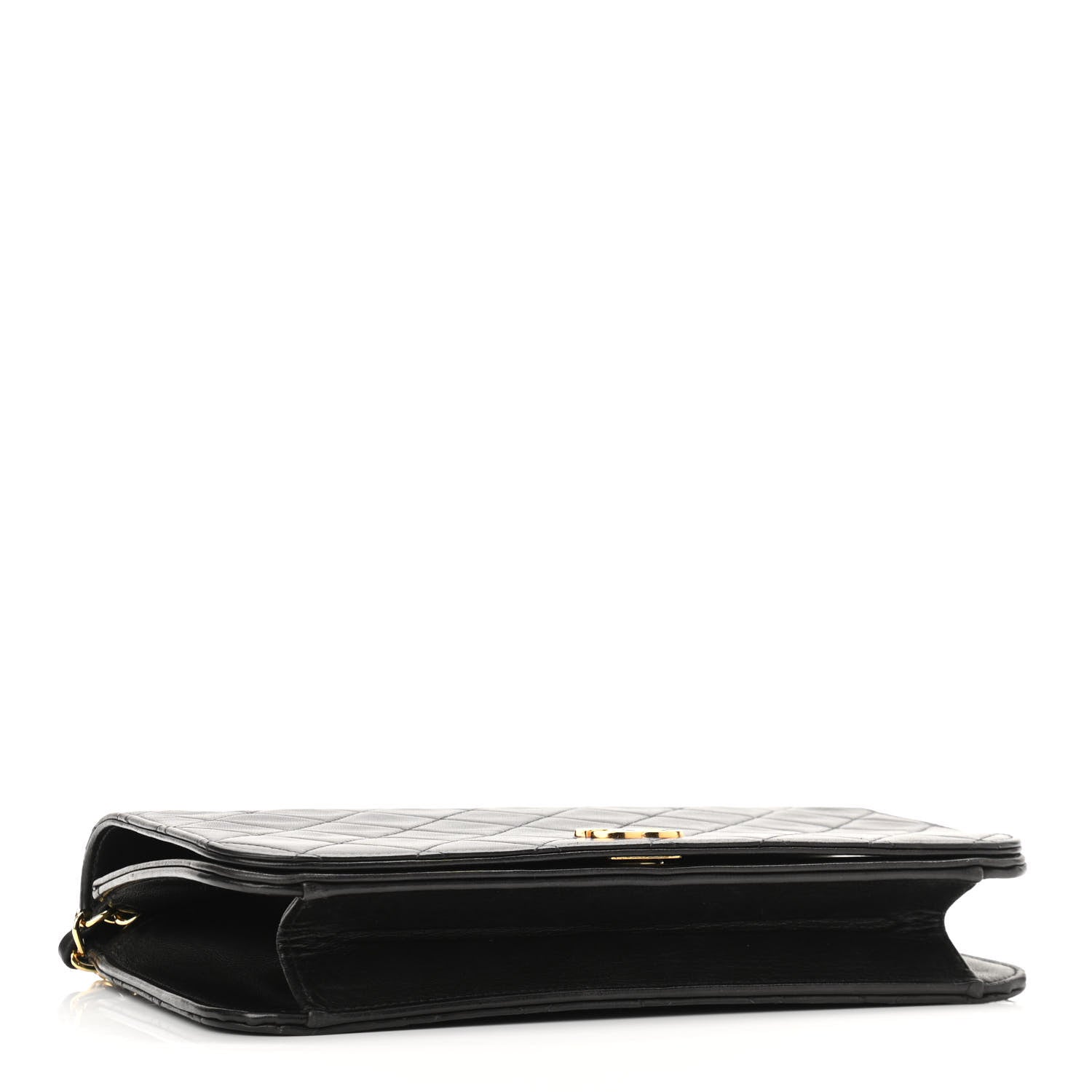 Chanel Lambskin Quilted Small Single Flap Black 3 of 12