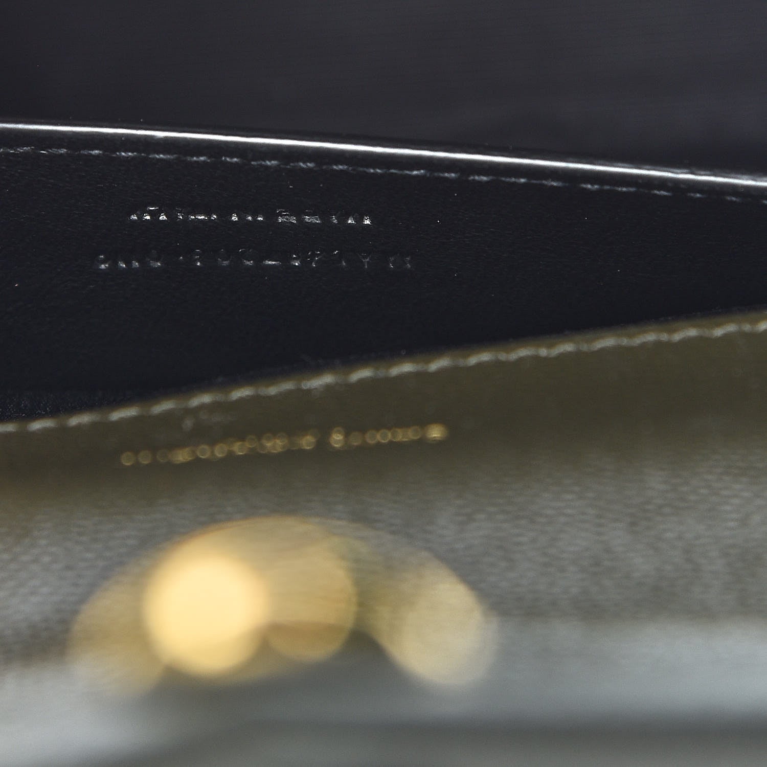 Saint Laurent Grain De Poudre Textured Mixed Matelasse Triquilt Medium Monogram Satchel Dark Tea 10 of 10