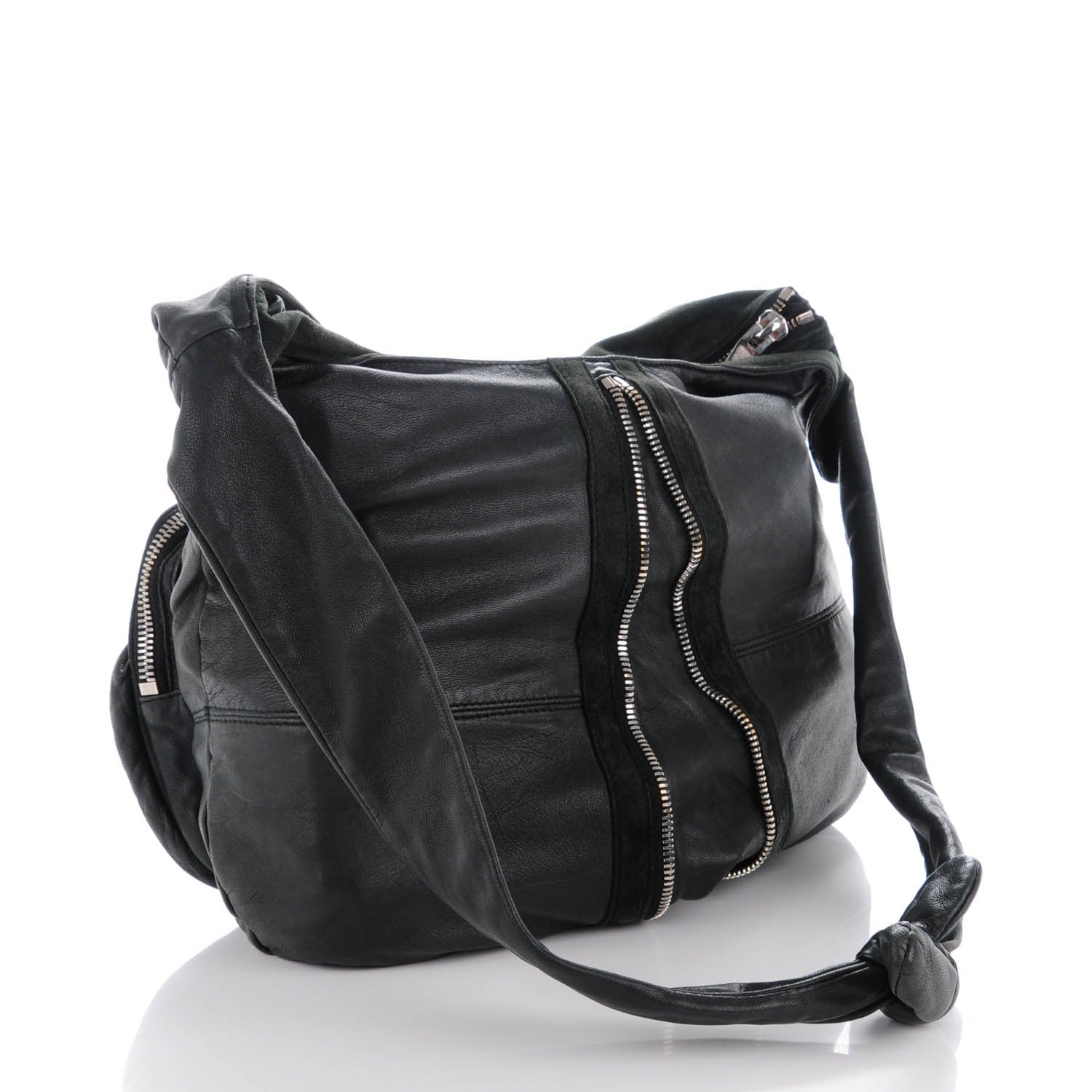 Alexander Wang Lambskin Donna Hobo Black 3 of 6