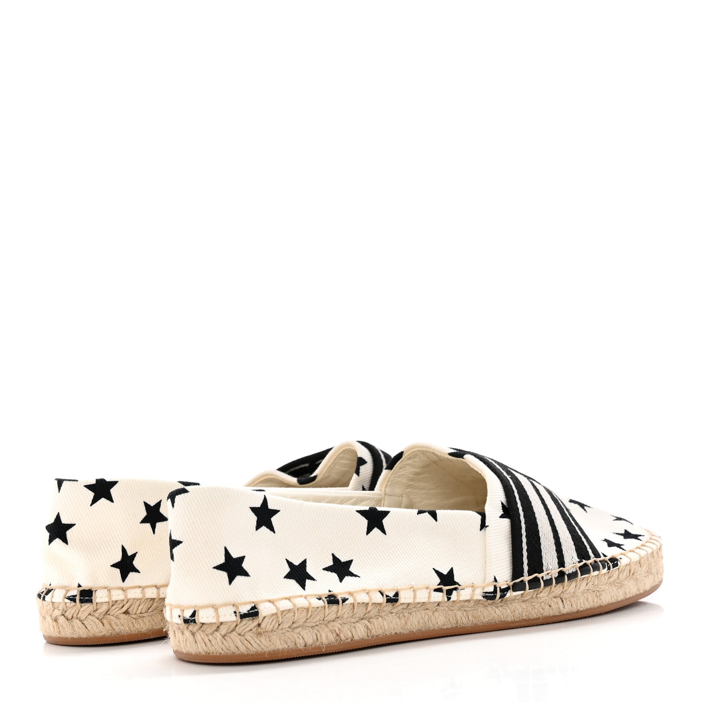Starboard Espadrille Flats 40 White Black