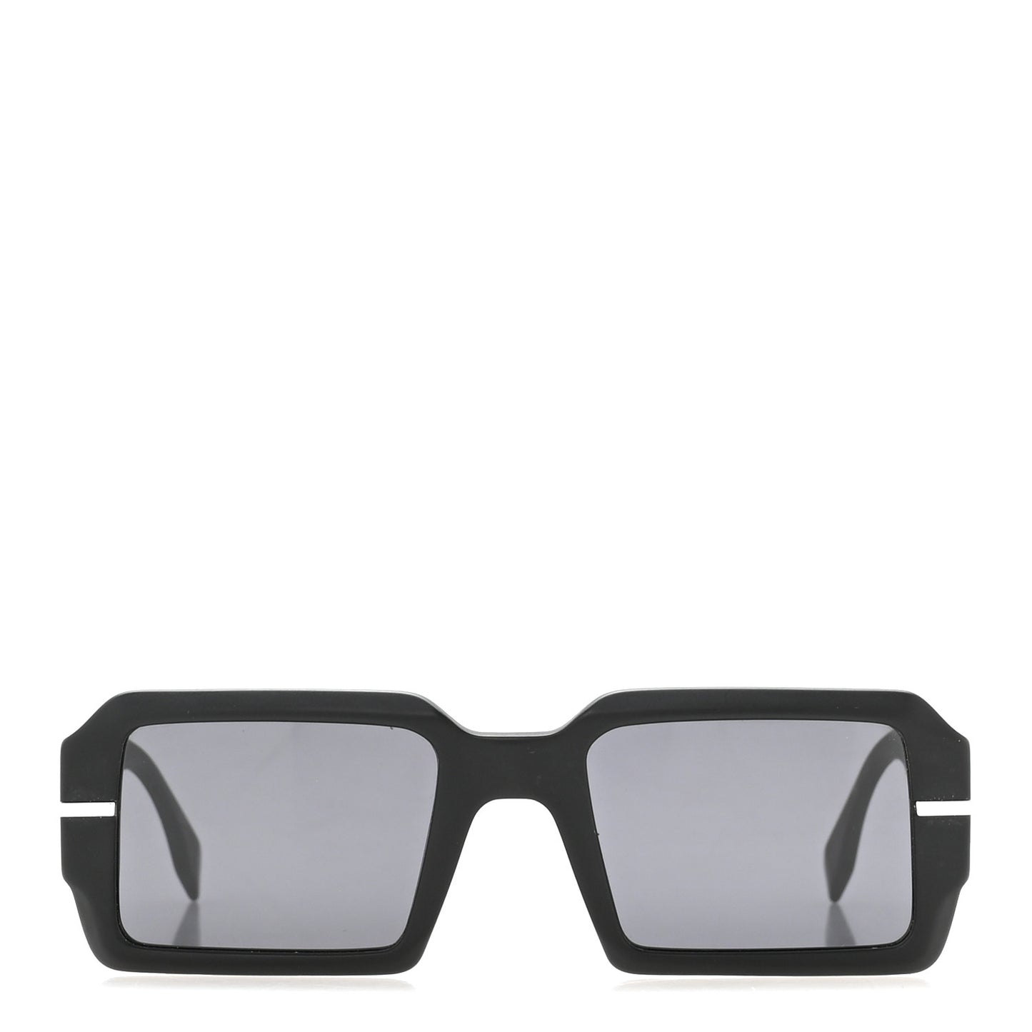 Acetate FF Fendigraphy Square Sunglasses FE40073U Black