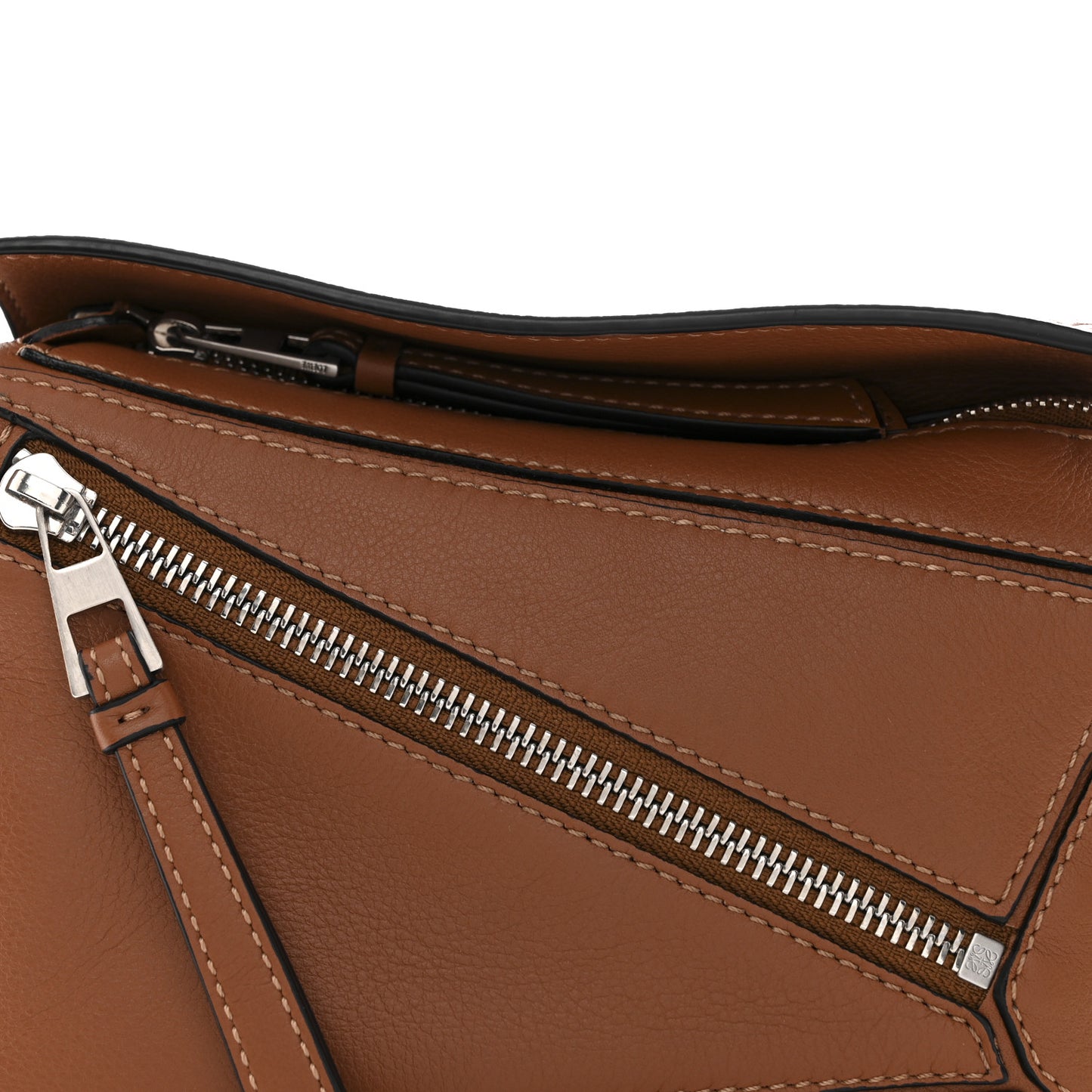 Calfskin Mini Puzzle Bumbag Tan