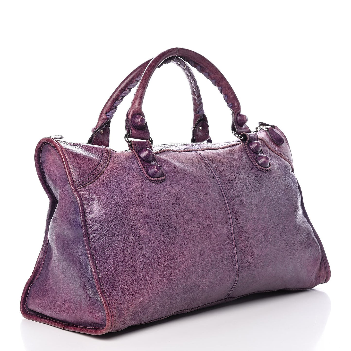 Agneau Giant Brogues Hardware Work Raisin