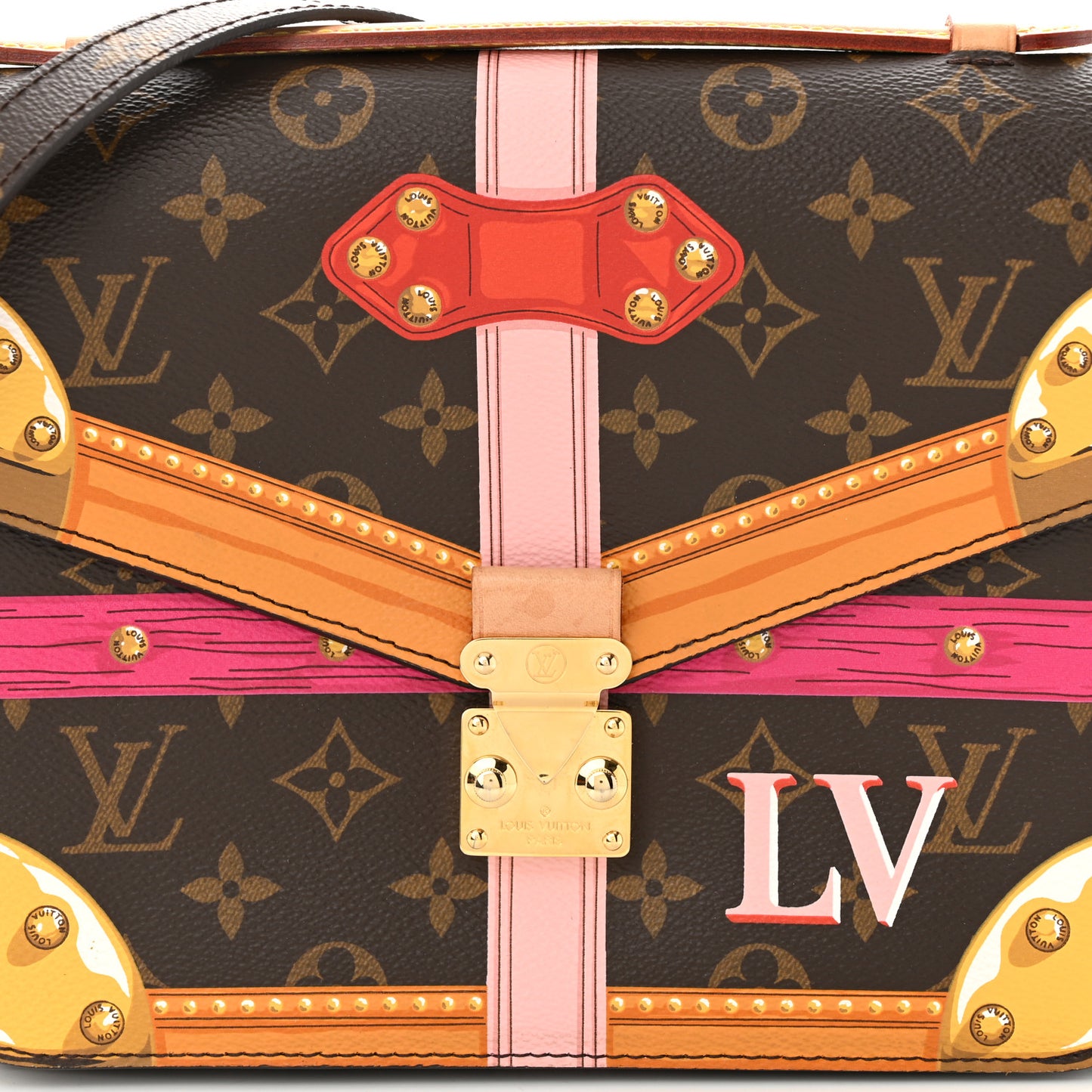 Monogram Summer Trunks Pochette Metis