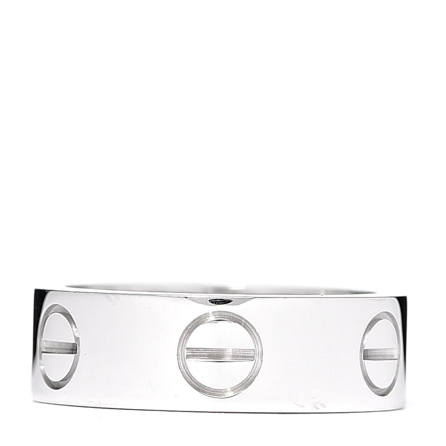 18K White Gold 5.5mm LOVE Ring 47 4