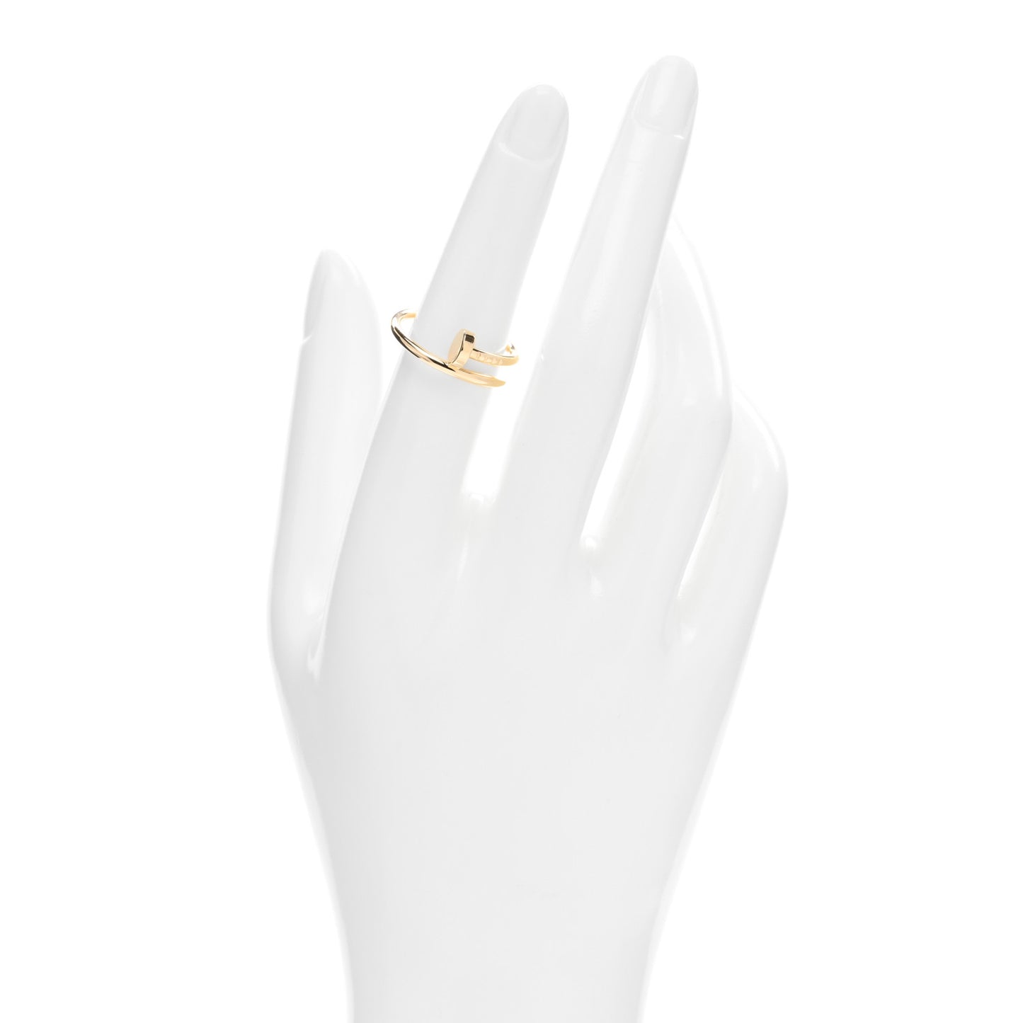 18K Yellow Gold Small Juste Un Clou Ring 53 6.5