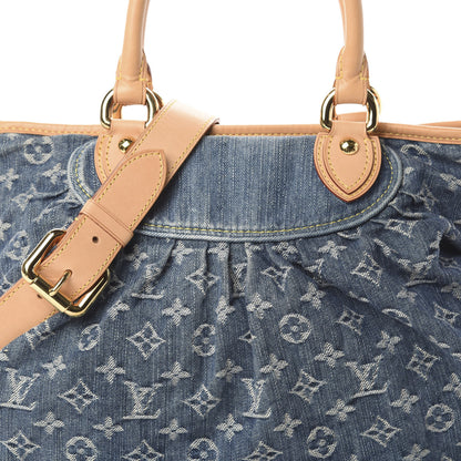 Louis Vuitton Denim Neo Cabby MM Blue 8 of 8