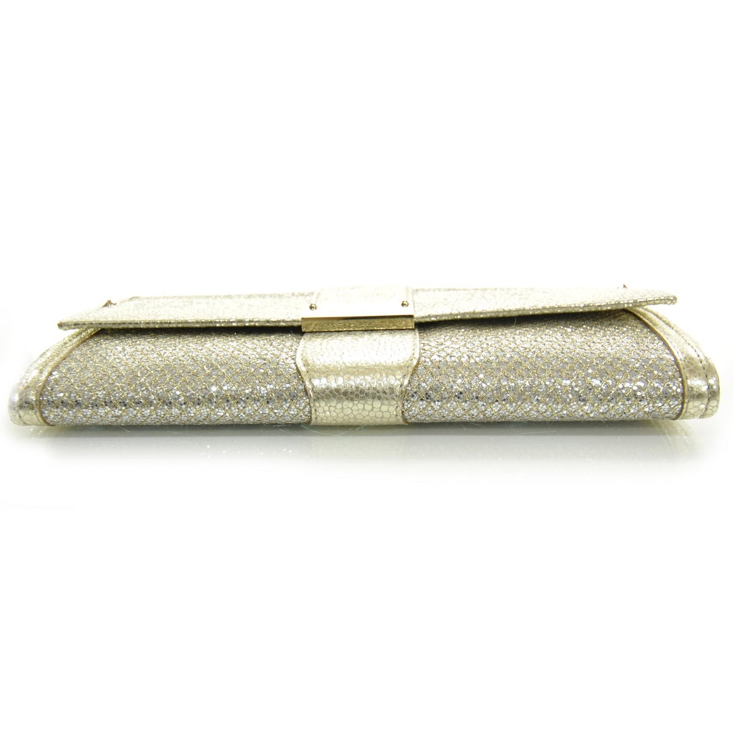 Glitter Fabric Ubai Clutch Wallet Metallic
