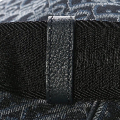 Christian Dior Oblique Mens Saddle Bag Black Blue 11 of 11