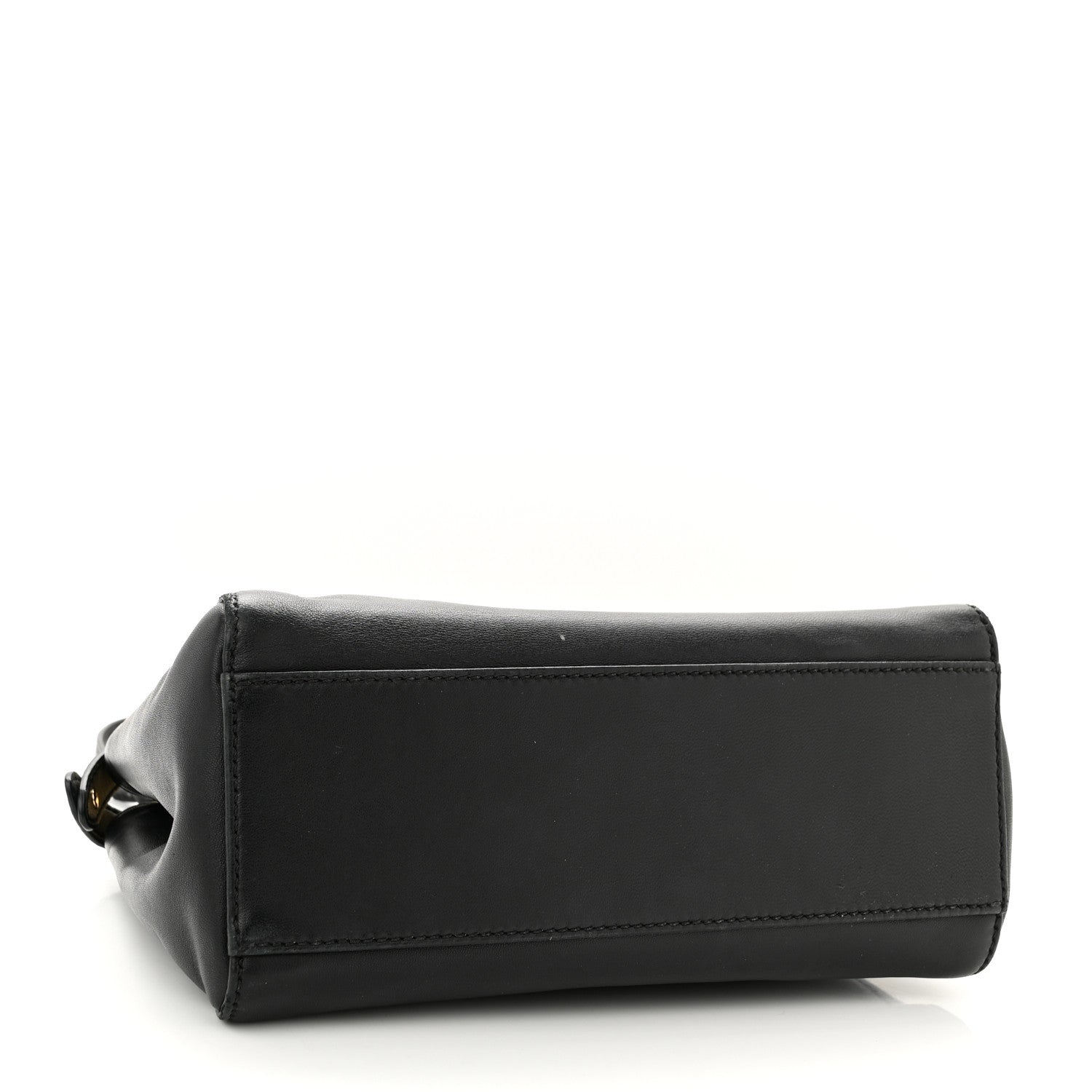 Fendi Nappa Mini Peekaboo Iconic Satchel Black 4 of 11