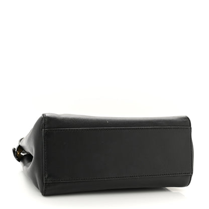 Fendi Nappa Mini Peekaboo Iconic Satchel Black 4 of 11