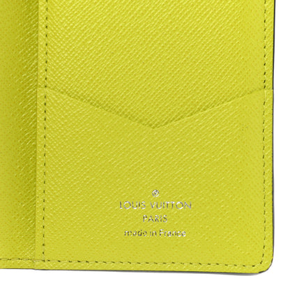 Louis Vuitton Monogram Taiga Pocket Organizer Yellow 6 of 8