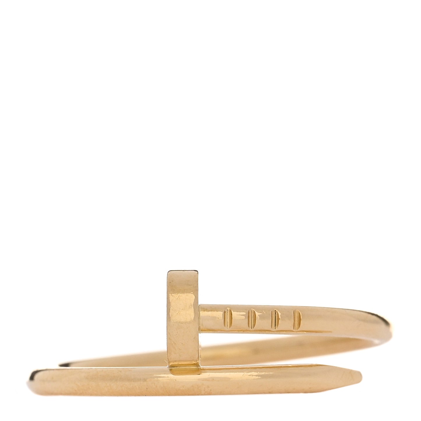 18K Yellow Gold Small Juste Un Clou Ring 60 9