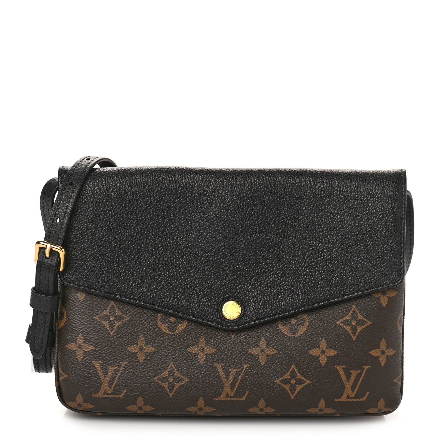 Monogram Twice Pochette Black