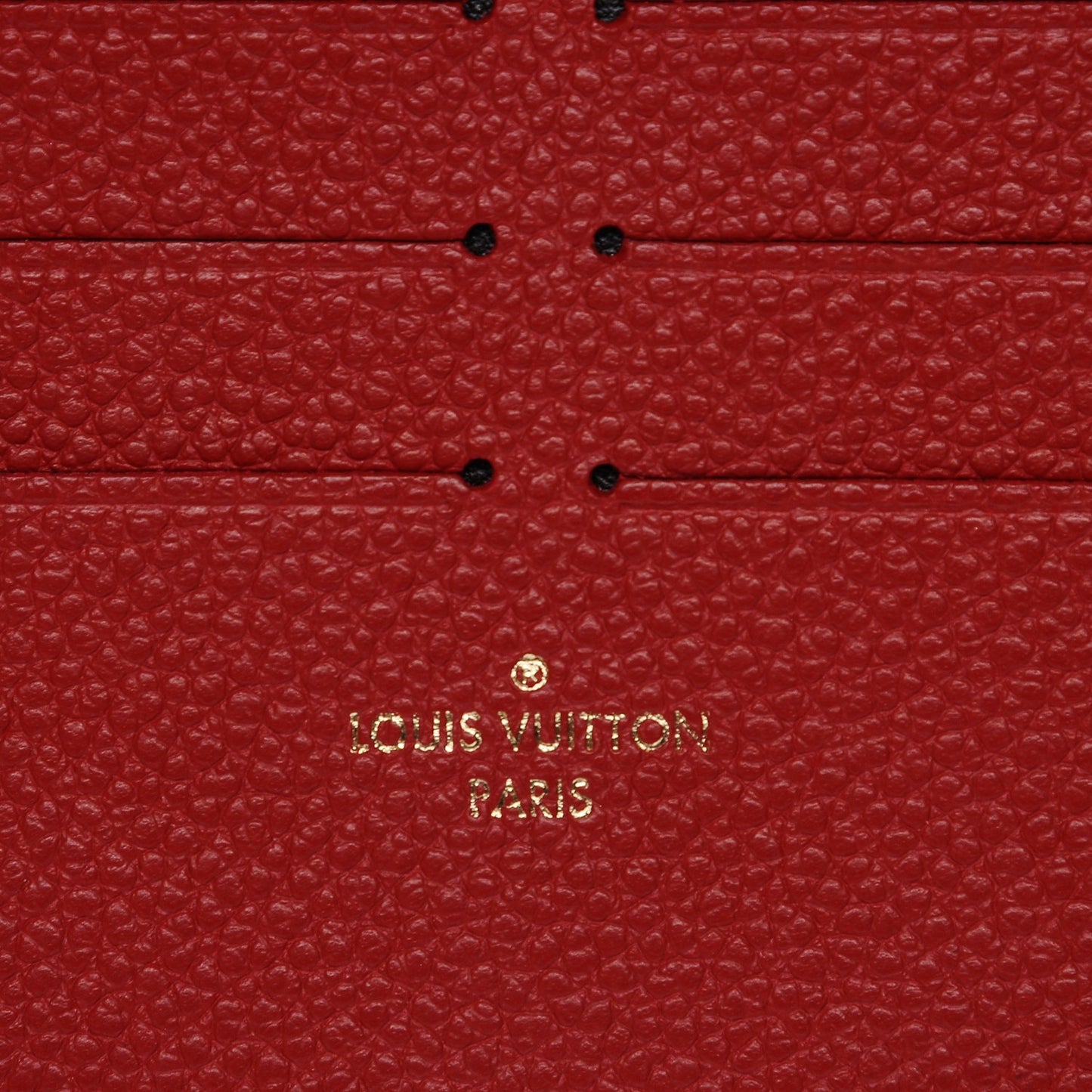 Calfskin Felicie Chain Wallet Card Holder Insert