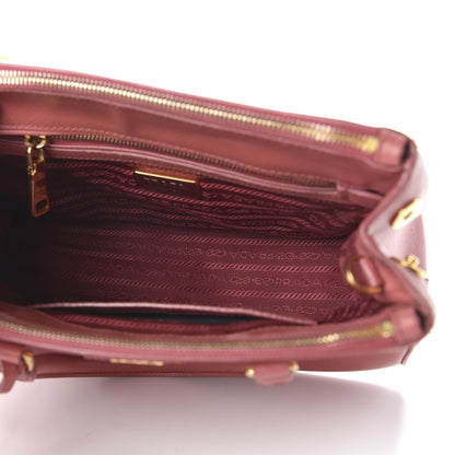 Prada Saffiano Mini Galleria Double Zip Tote Tamaris 5 of 11
