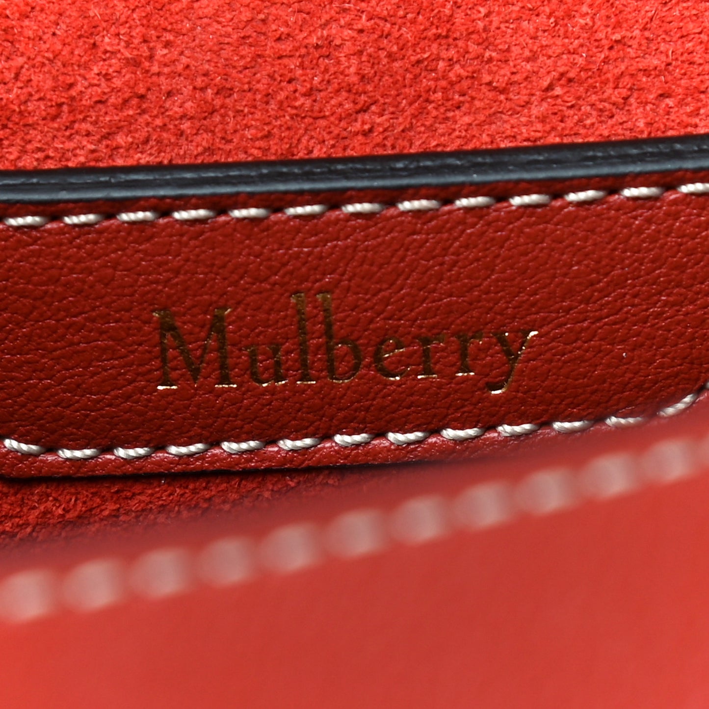 Silky Calfskin Amberley Small Satchel Rust