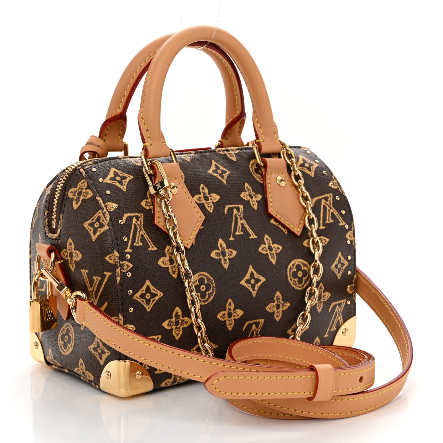 Louis Vuitton Monogram Origine Speedy Trunk 20 Ebene 3 of 9
