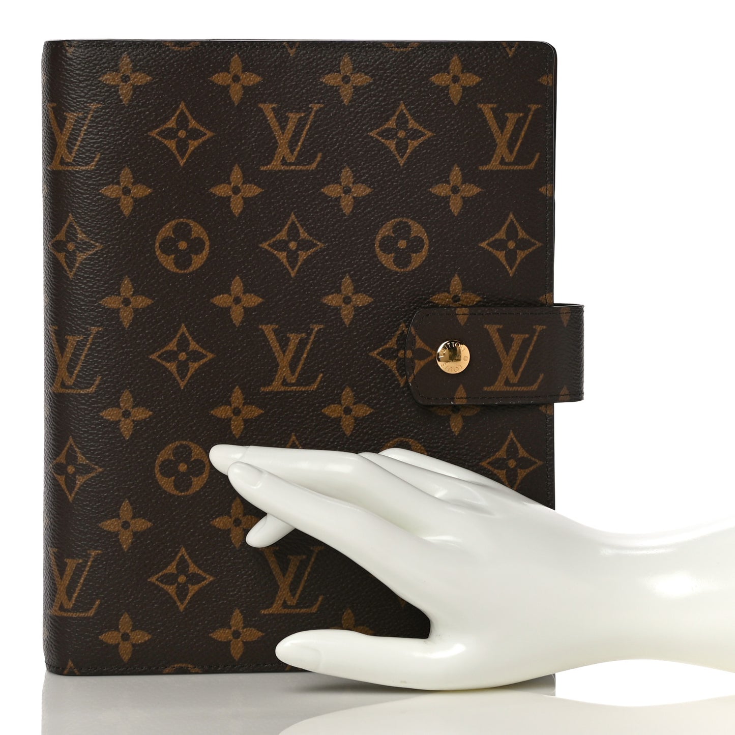 Monogram Large Ring Agenda Cover