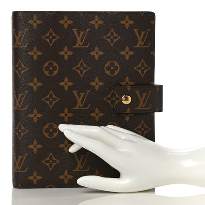 Louis Vuitton Monogram Large Ring Agenda Cover 2 of 9