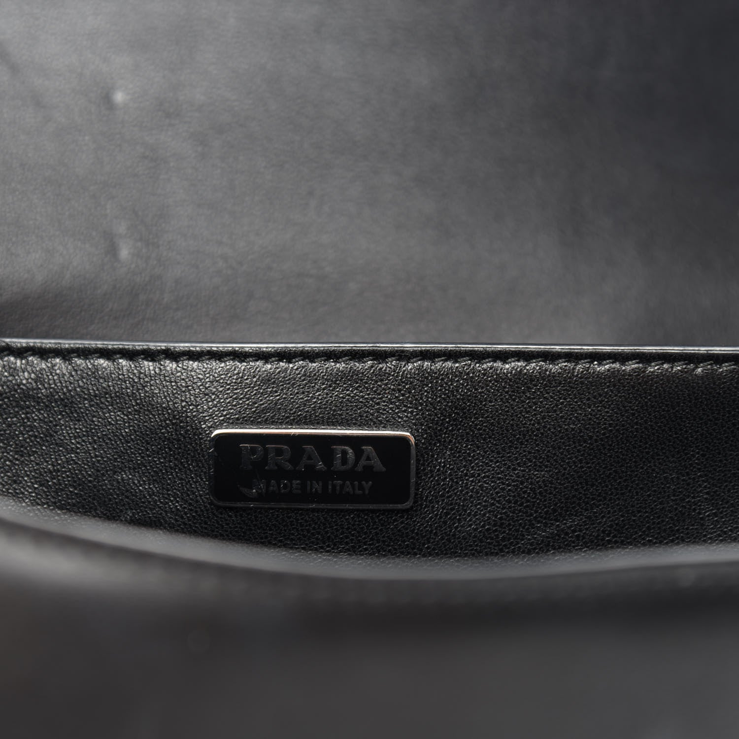 Prada Calf Hair City Calfskin Studded Cahier Bag Black 11 of 12