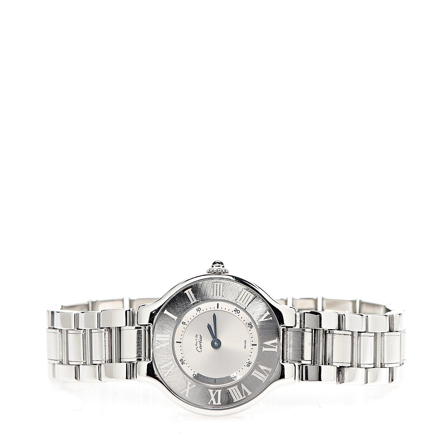 Cartier Stainless Steel 28mm Must De 21 Quartz Watch 2 of 5