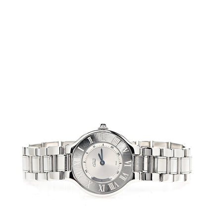 Cartier Stainless Steel 28mm Must De 21 Quartz Watch 2 of 5